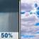 Tuesday: Chance Rain Showers then Mostly Cloudy