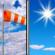 Friday: Partly sunny, then gradually becoming sunny, with a high near 54. Breezy, with a north northwest wind 10 to 20 mph, with gusts as high as 35 mph. 